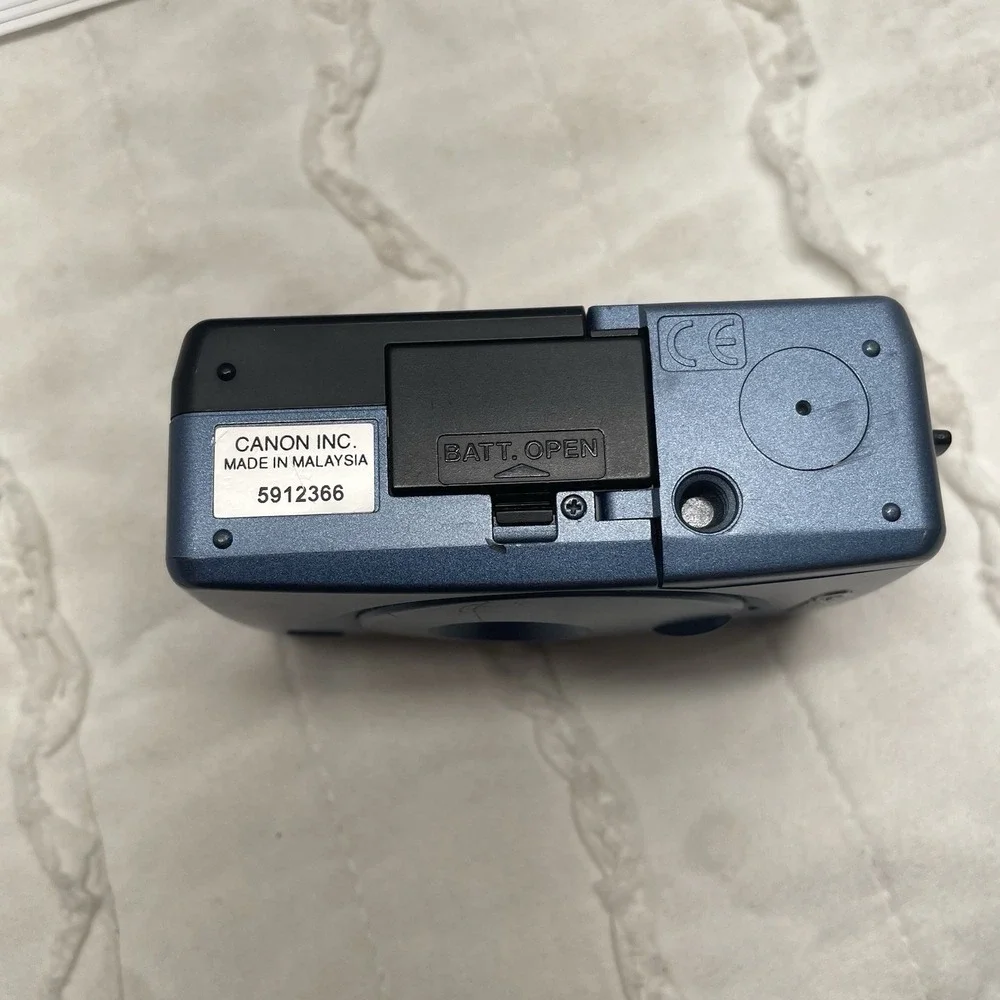 Canon Elph LT Advanced Photo System Point & Shoot Film Camera Blue‎ UNTESTED NEW